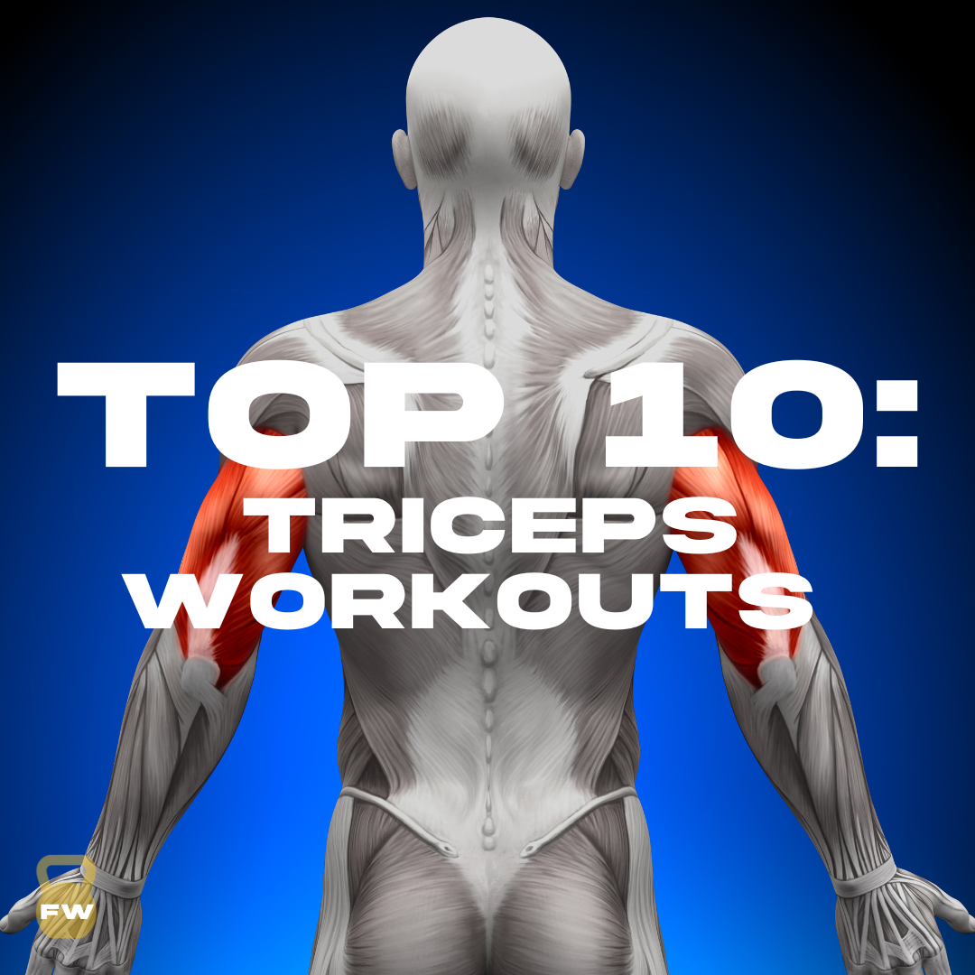 Top 10 best sale tricep workouts