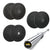 60kg Crumb Bumper Plate Set With 7ft Olympic Barbell NO UPGRADE NO UPGRADE NO UPGRADE