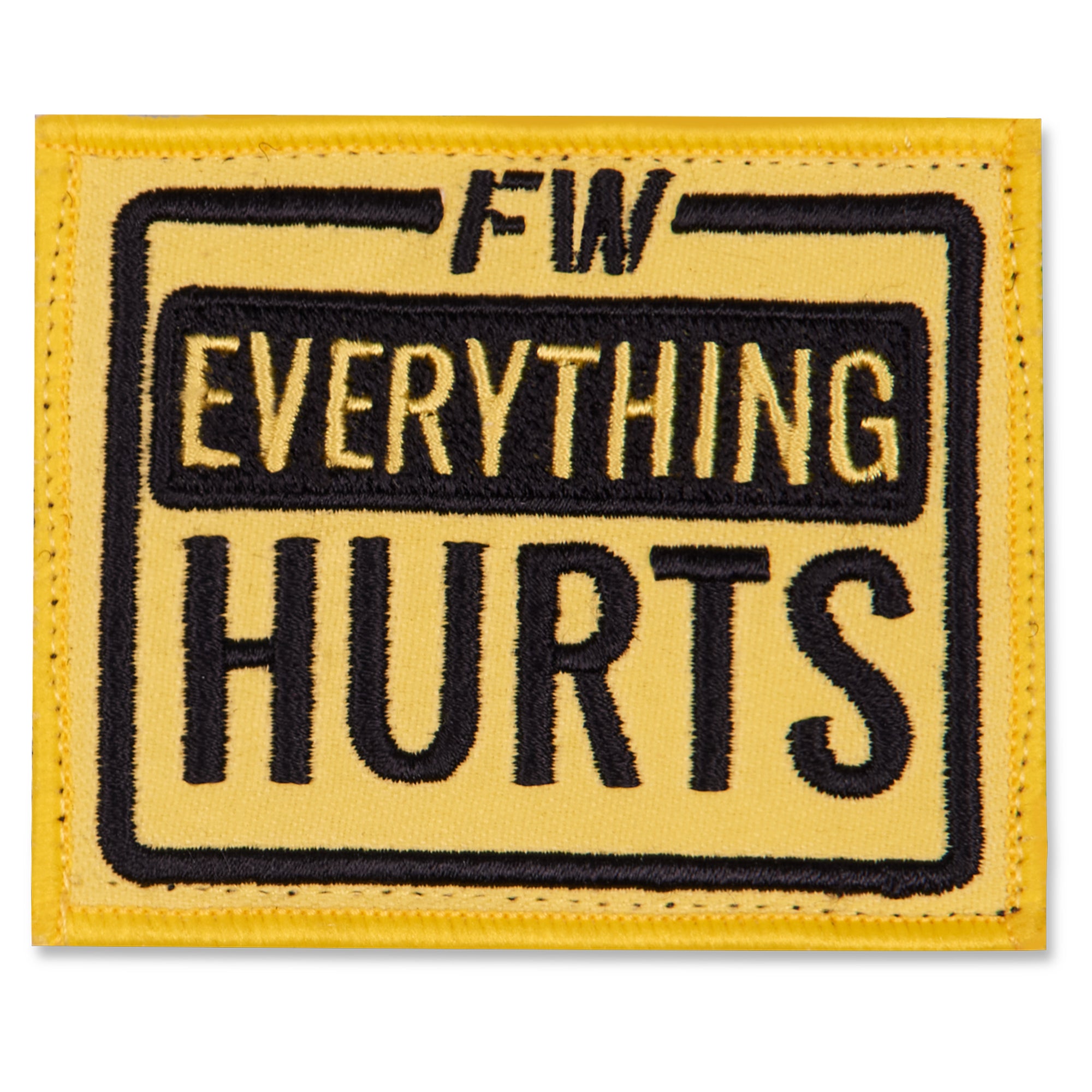 Everything Hurts Velcro Patch 