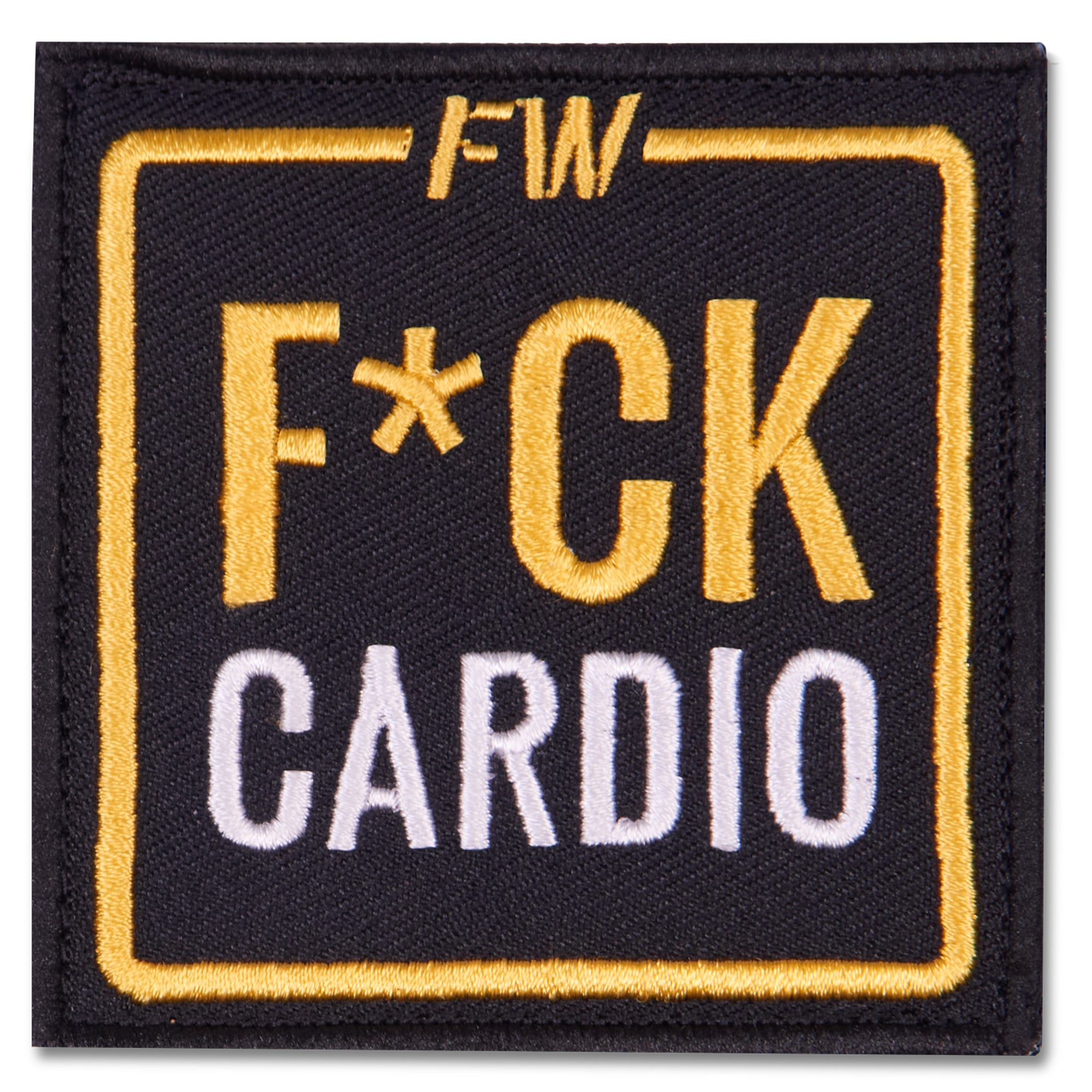 F*ck Cardio Velcro Patch 