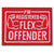 Flex Offender Velcro Patch 