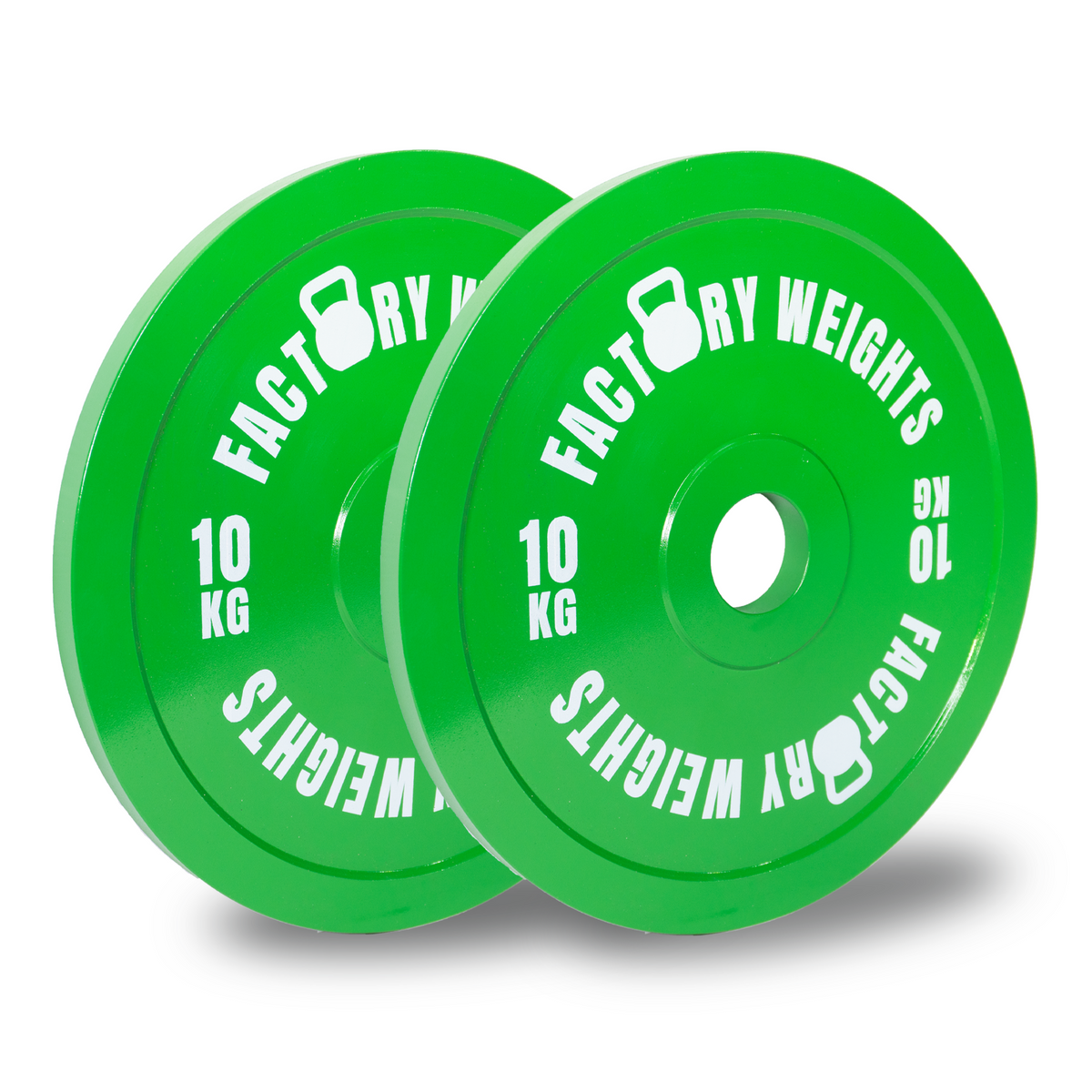 10kg Calibrated Plates - Precision Weights | Factory Weights